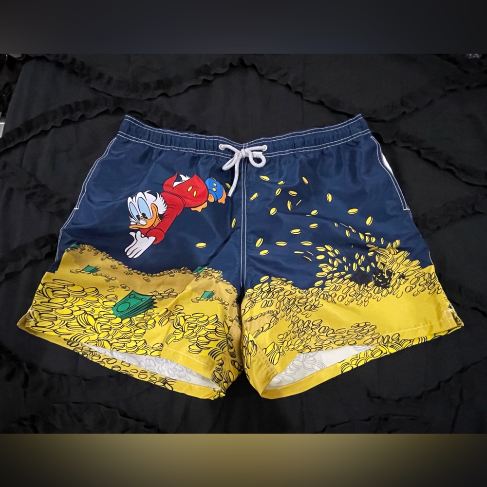 MC2 Disney Scrooge-print swim shorts
